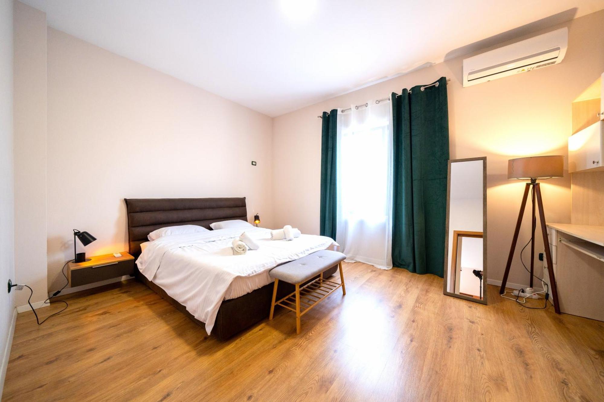 Colorful Comfy Condo Central טיראנה מראה חיצוני תמונה